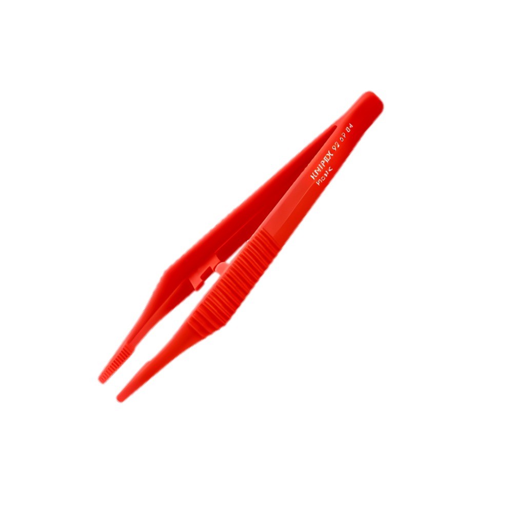 แหนบพลาสติก KNIPEX 92 69 84 ขนาด 129 มม  สีแดง