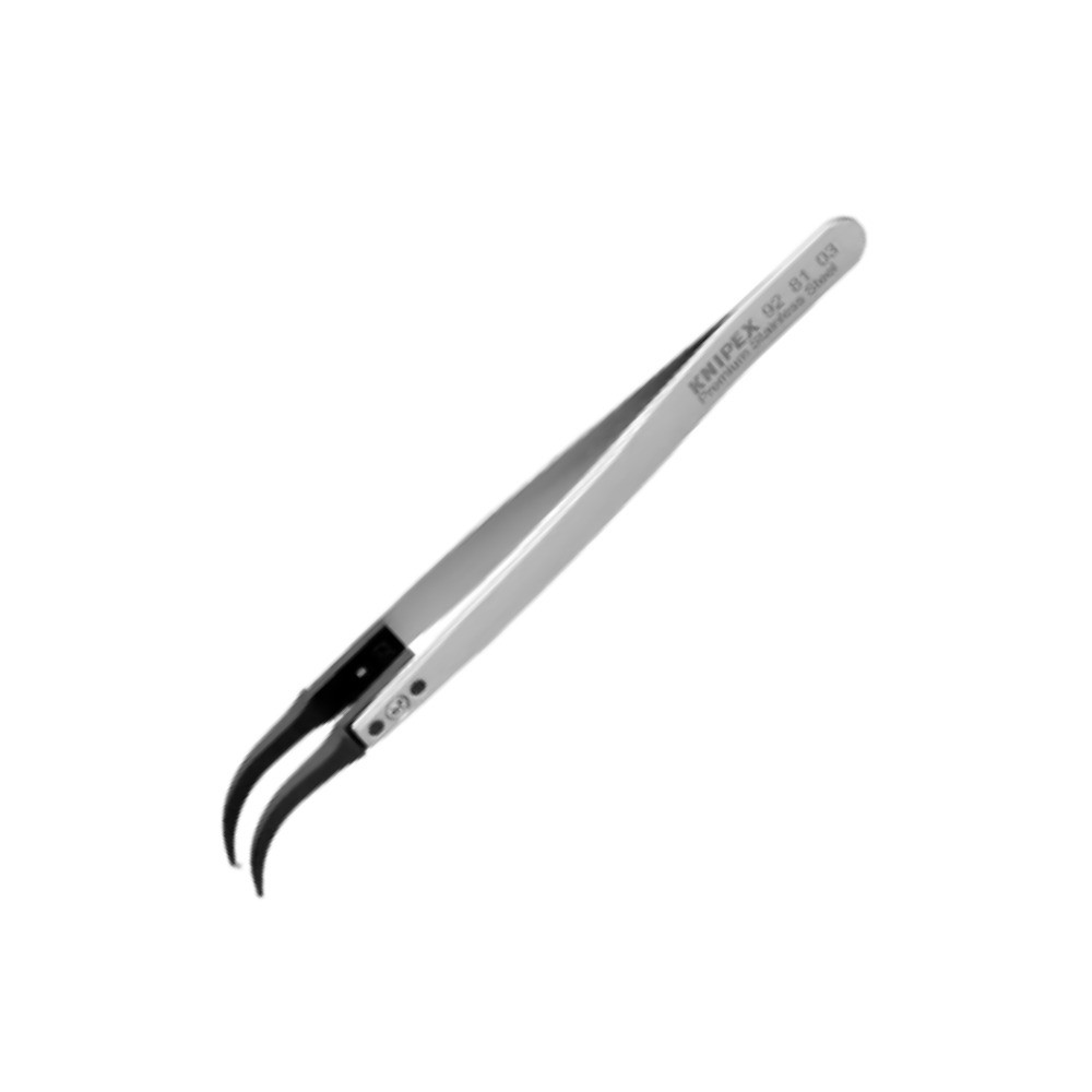 แหนบพร้อมปลายเปลี่ยน KNIPEX 92 81 03 ขนาด 130 มม  ESD