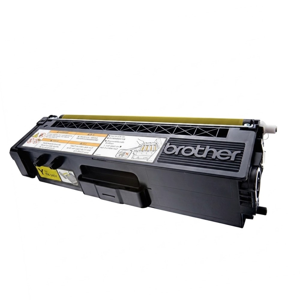 ตลับหมึกโทนเนอร์ Brother TN 348Y สำหรับเครื่องพิมพ์เลเซอร์ สีเหลือง รองรับ 6 000 แผ่น