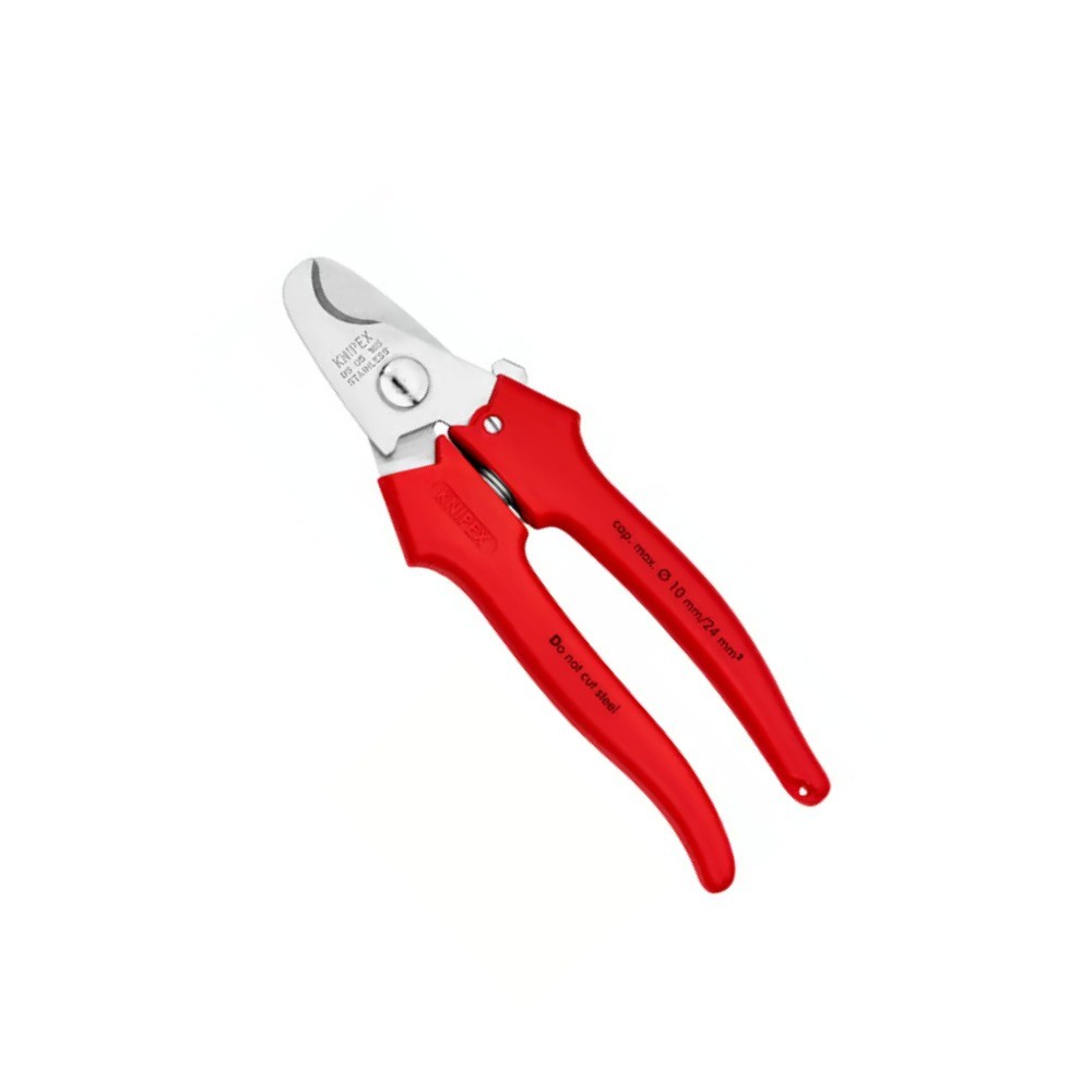 กรรไกรตัดสายไฟ KNIPEX 95 05 165 ขนาด 165 มม 