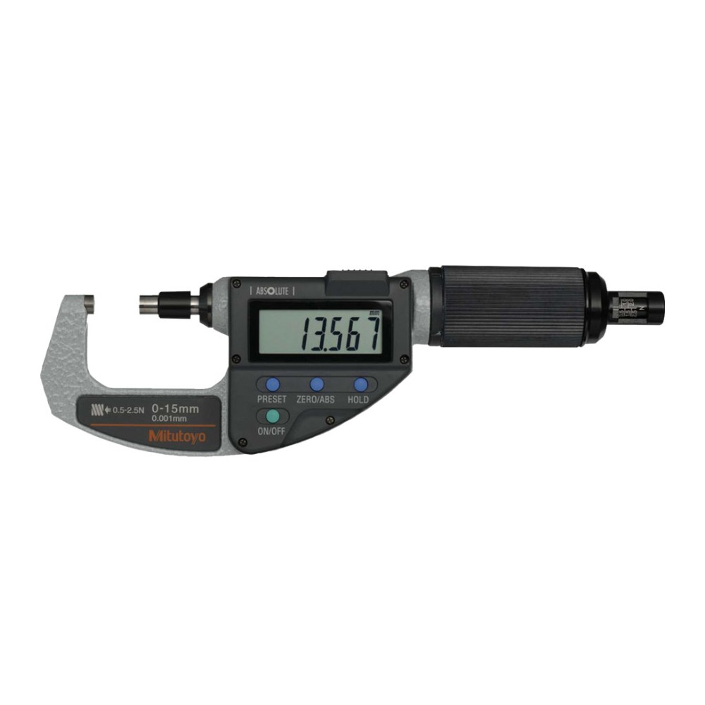 ดิจิตอลไมโครมิเตอร์ MITUTOYO ABSOLUTE Digital Micrometers with Adjustable Measuring Force 227 206 20