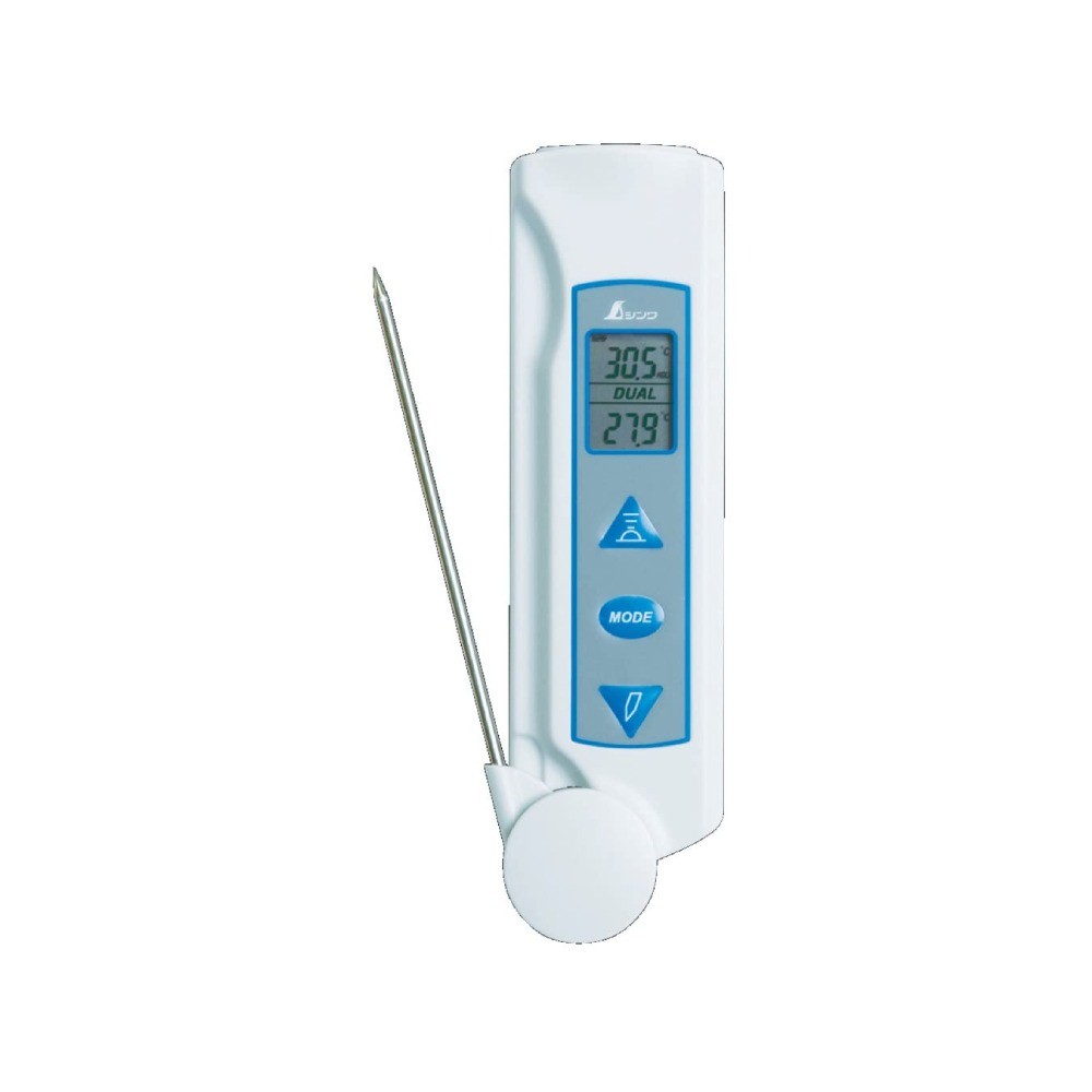 เครื่องวัดอุณหภูมิอินฟราเรดและแบบสัมผัส SHINWA Infrared Thermometer with Probe No 73017 73017