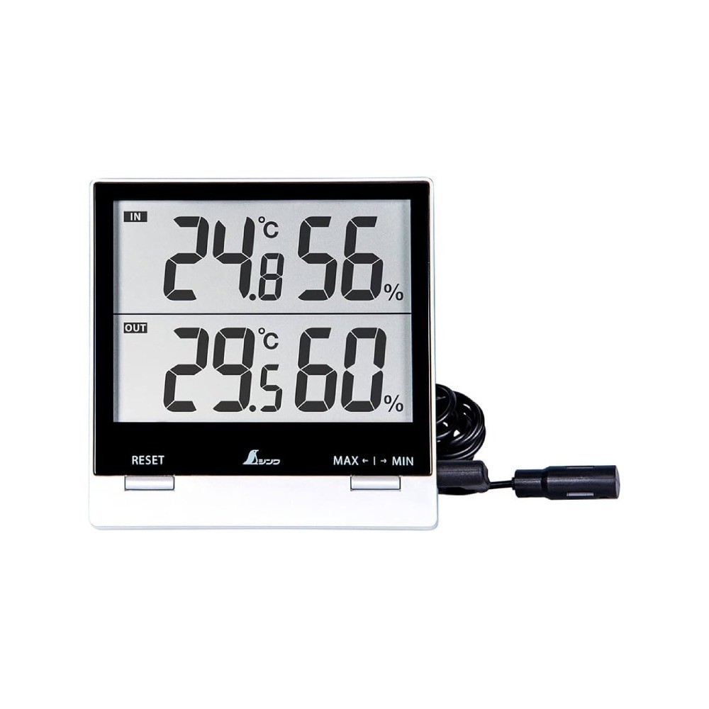 เทอร์โมมิเตอร์วัดอุณหภูมิและความชื้น SHINWA Digital Thermometer   Hygrometer 73120