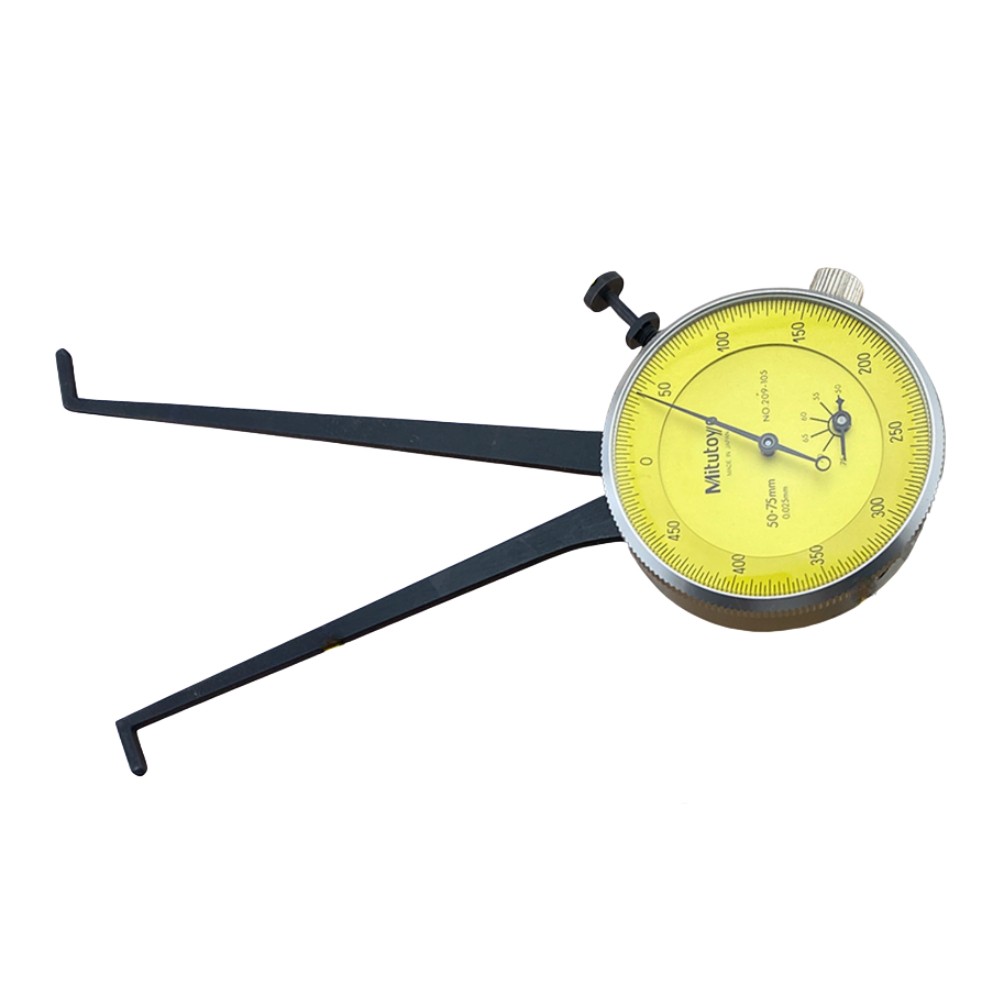 คาลิปเปอร์แบบเข็มวัดใน  ตีนผี  MITUTOYO Dial Caliper Gage Internal Measurement Type No  209 105 209 105