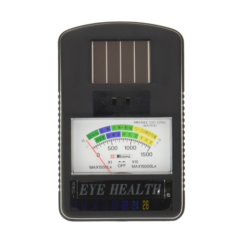 เครื่องวัดความเข้มแสงแบบเข็ม SHINWA Lux Meter No 78604 78604