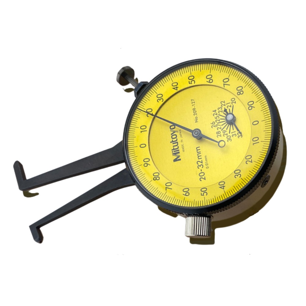 คาลิปเปอร์แบบเข็มวัดใน  ตีนผี  MITUTOYO Dial Caliper Gage Internal Measurement Type No  209 127 209 127