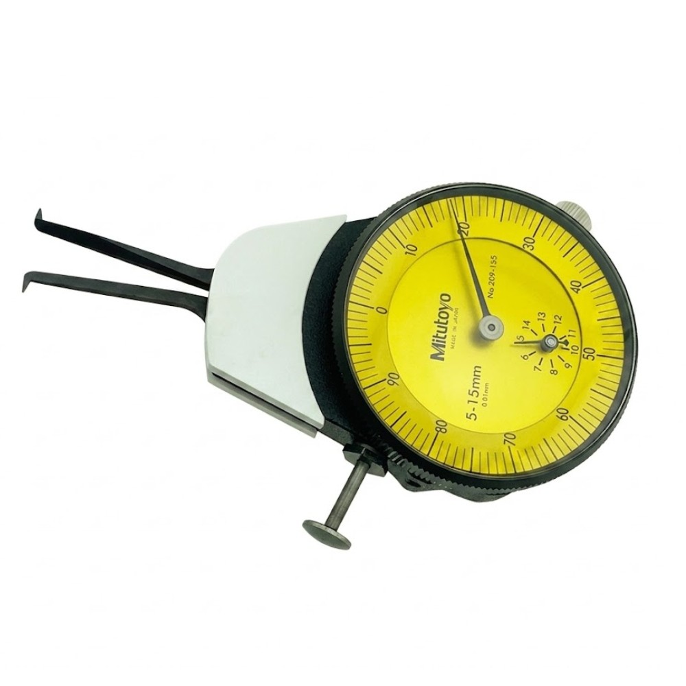 คาลิปเปอร์แบบเข็มวัดใน  ตีนผี  MITUTOYO Dial Caliper Gage Internal Measurement Type No  209 155 209 155