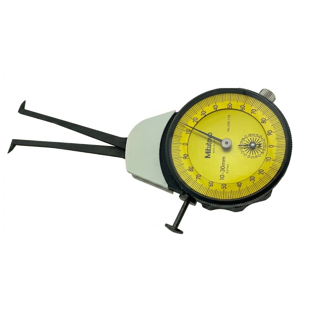 คาลิปเปอร์แบบเข็มวัดใน  ตีนผี  MITUTOYO Dial Caliper Gage Internal Measurement Type No  209 175 209 175