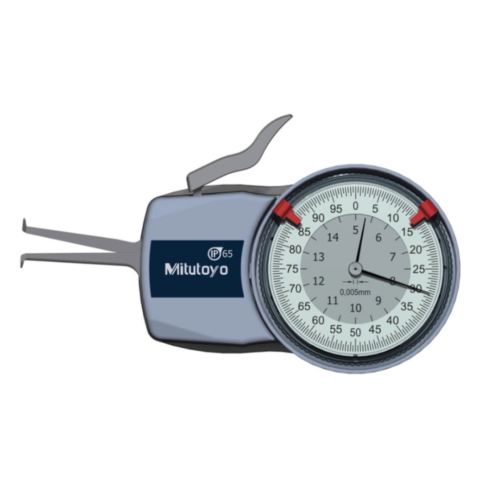 คาลิปเปอร์แบบเข็มวัดใน  ตีนผี  ซีรีย์ 209 MITUTOYO Dial Caliper Gage Internal Measurement Type 209 301