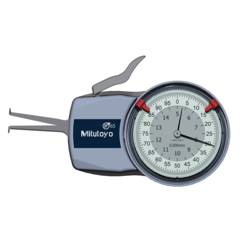 คาลิปเปอร์แบบเข็มวัดใน  ตีนผี  ซีรีย์ 209 MITUTOYO Dial Caliper Gage Internal Measurement Type 209 305