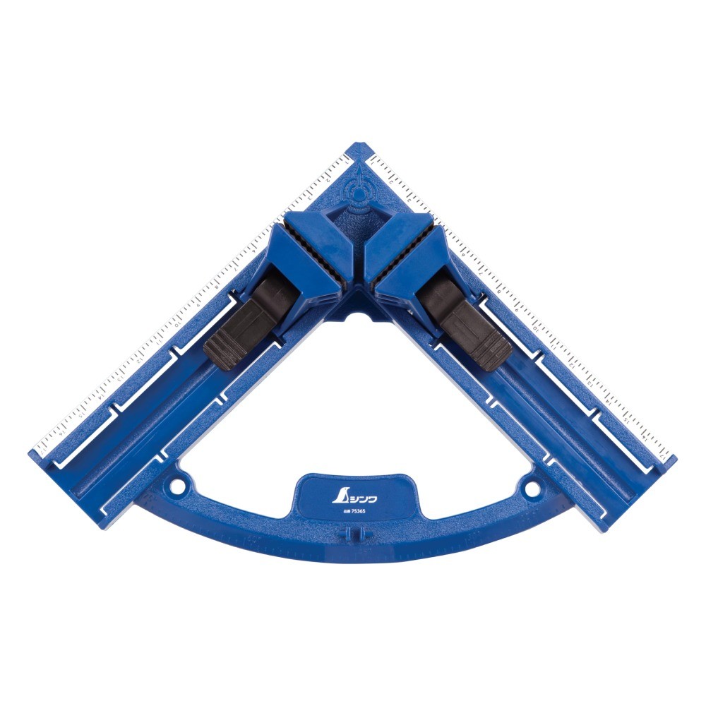 แคลมป์จับมุมชิ้นงานสำหรับงานไม้ ขนาด 95 มิล SHINWA Corner Clamp 95 mm 75365