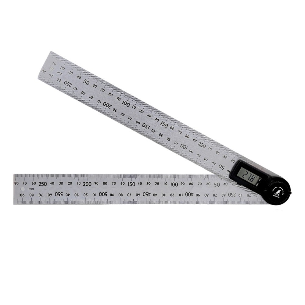 ไม้บรรทัดวัดมุมดิจิตอล SHINWA Digital Protractors 62495