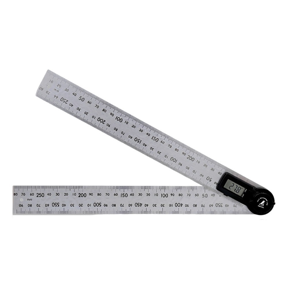 ไม้บรรทัดวัดมุมดิจิตอล SHINWA Digital Protractors 62496