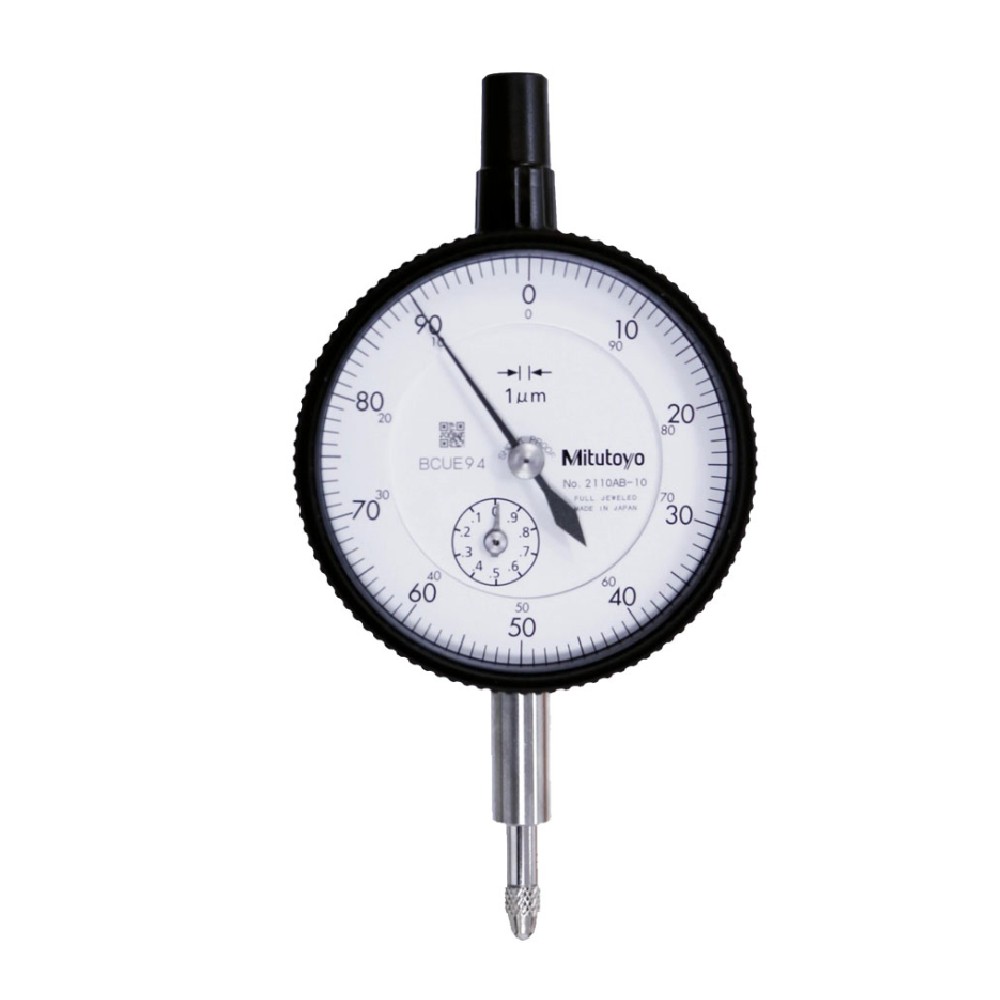 ไดอัลเกจ ช่วงวัด 0 1 มม  ความละเอียด 0 001 มม  รุ่น 2110A 10 และ 2110AB 10 MITUTOYO Dial gauge Range 0 1mm  Graduation 0 001mm  No  2110A 10 and 2110AB 10 2110A 10