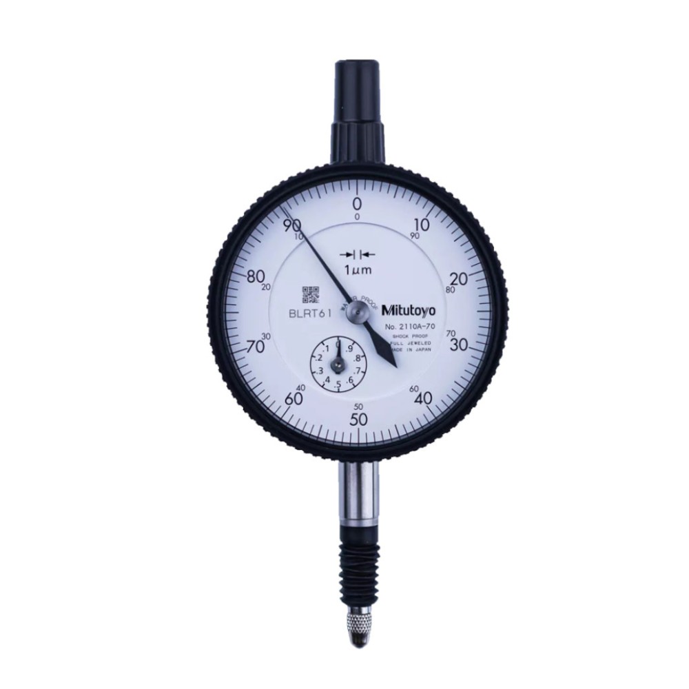 ไดอัลเกจ ขนาด 0 001x0 1 มิล  รุ่น 2110A 70 และ 2110AB 70 MITUTOYO Dial Gauge  1mm  0 001mm  2110A 70 and 2110AB 70 2110A 70