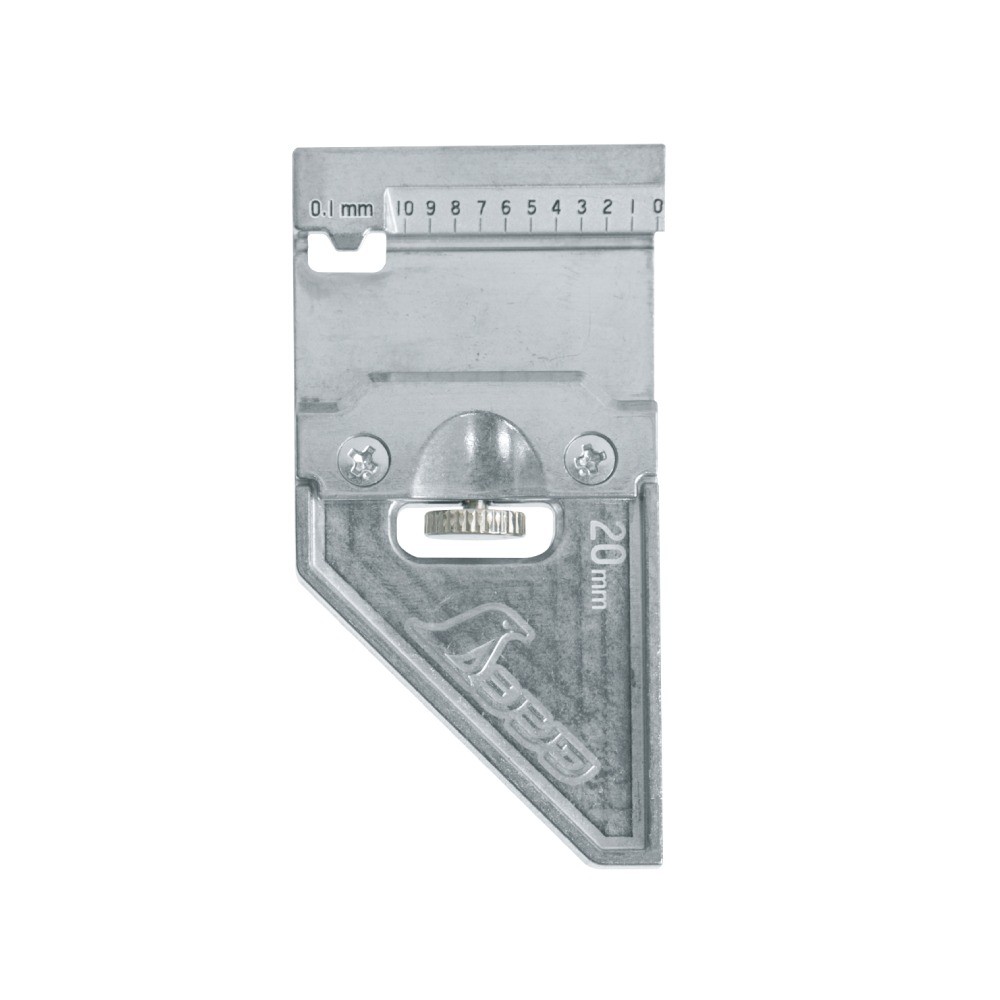 ตัวบล็อกล็อกระยะสำหรับไม้ฉาก SHINWA Square Stopper 12484