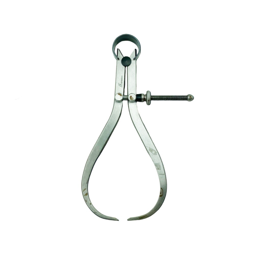 เขาควายมีสปริง วัดขนาดความโต SHINWA Outside Caliper with Spring 33961