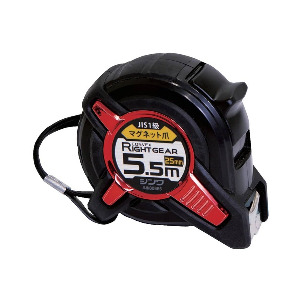 ตลับเมตร 5 5เมตร และ 7 5เมตร มีให้เลือก 2 แบบ  Tape Measure RIGHT GEAR SHINWA 80865 ยาว 5 5 เมตร มีแม่เหล็ก
