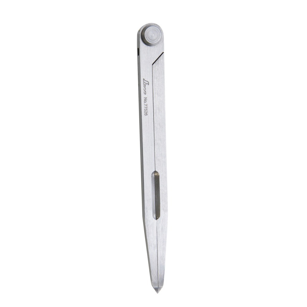 วงเวียนขีดเหล็ก เหล็กแข็งพิเศษ SHINWA Divider  Carbon steel 77526