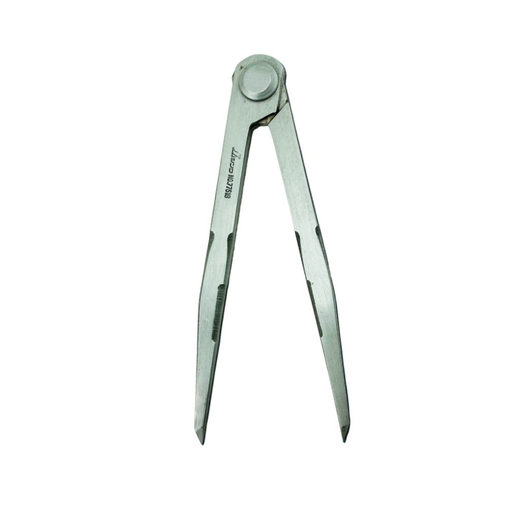 วงเวียนขีดเหล็ก เหล็กแข็งพิเศษ SHINWA Divider  Carbon steel 77518