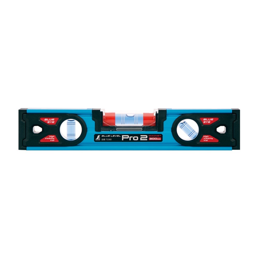 ระดับนํ้าอลูมิเนียมมีแม่เหล็ก SHINWA Aluminium Level Pro with Magnet  73380 ขนาด 300 มิล