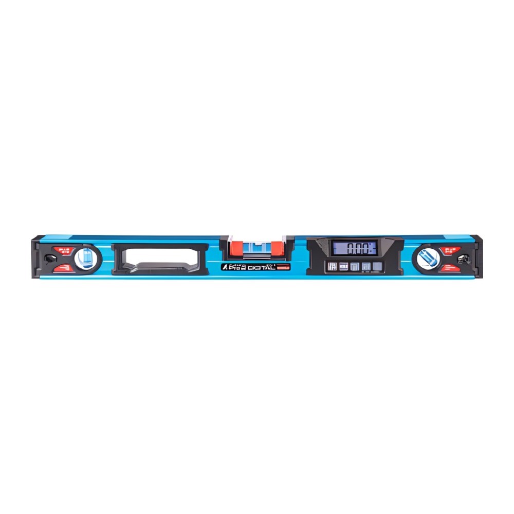 ระดับนํ้าอลูมิเนียมดิจิตอลกันฝุ่นกันน้ำ SHINWA Aluminium Blue Level Pro 2 Digital Level Dustproof   Waterproof Type  75318 ยาว 600มิล ฐานแม่เหล็ก