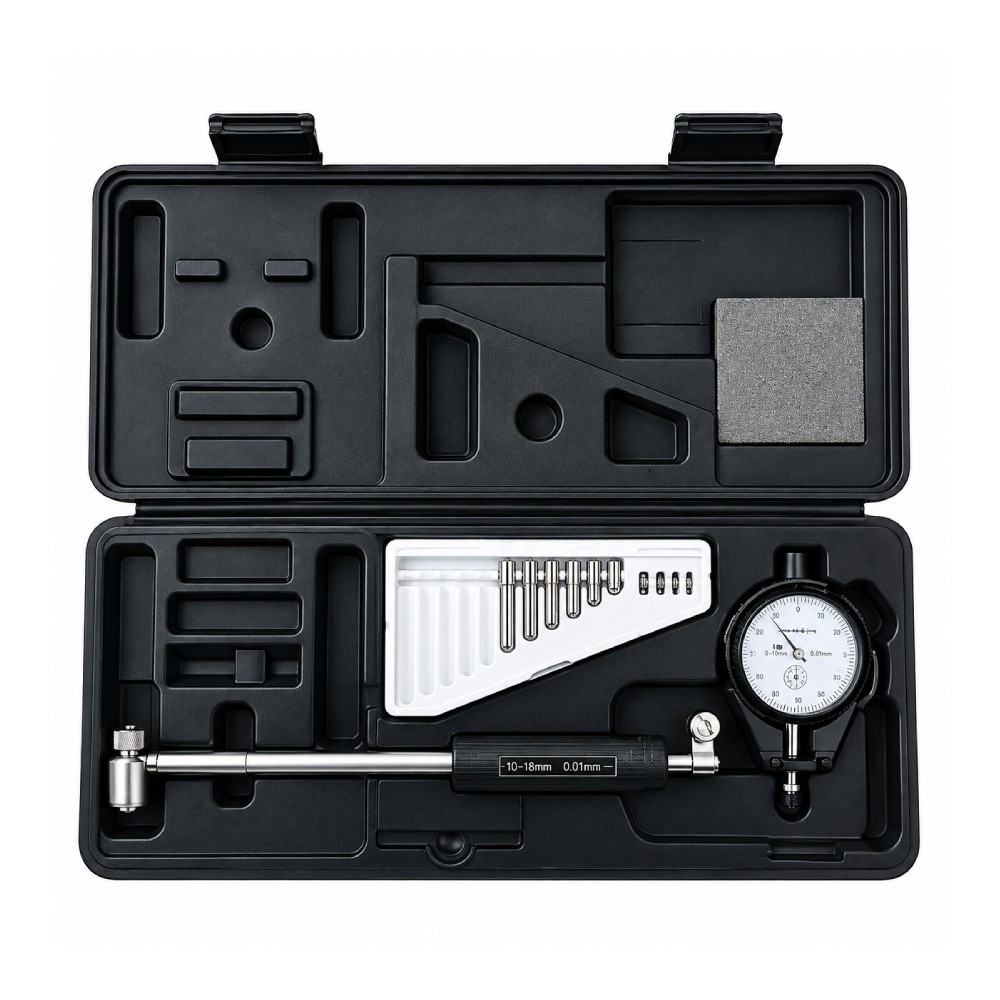 ชุดบอร์เกจ พร้อมไดอัลเกจ ความละเอียด 0 01มิล MITUTOYO Bore Gages Set with Dial gauge 0 01mm  511 712 20