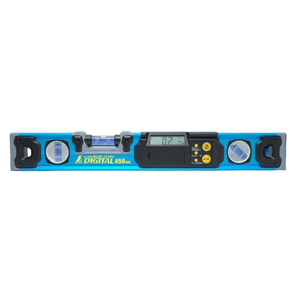 ระดับนํ้าอลูมิเนียมดิจิตอล แบบธรรมดา และแบบมีแม่เหล็ก SHINWA Aluminium Digital Level  High Precision High Visibility Blue eye 76344