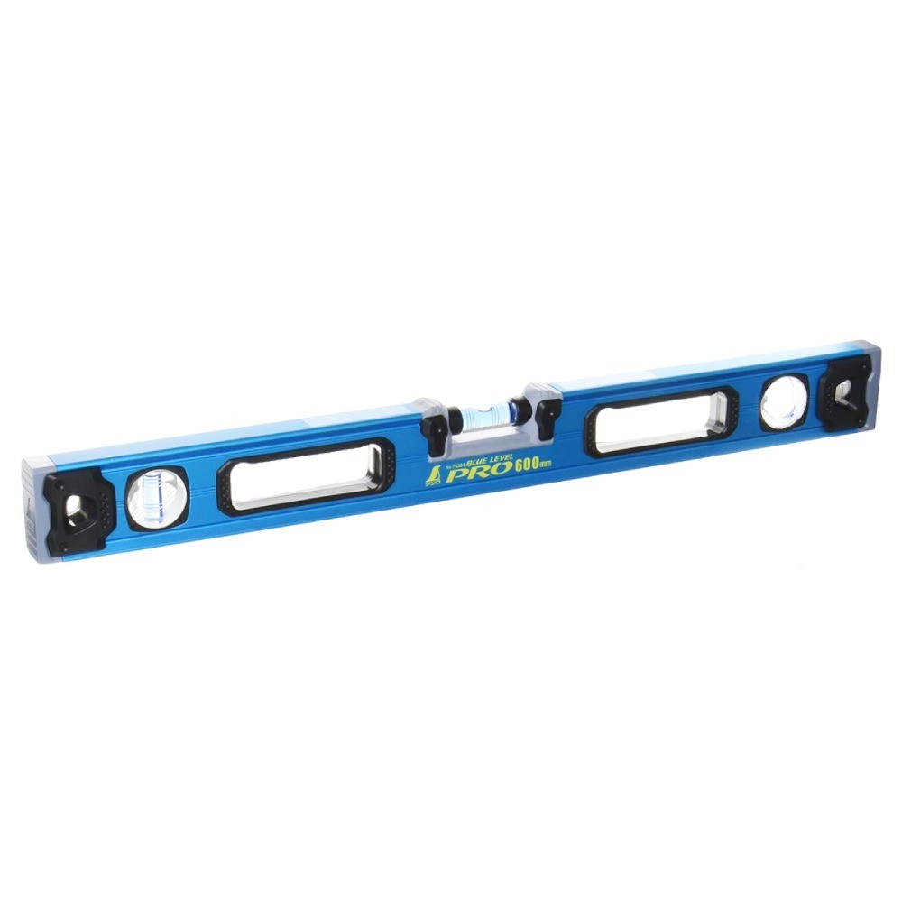 ระดับนํ้าอลูมิเนียม  ไม่มีแม่เหล็ก  SHINWA Blue Level Pro Aluminium Level 76394