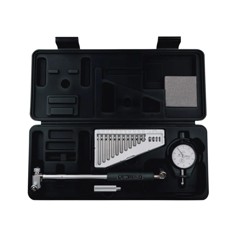 ชุดบอร์เกจ พร้อมไดอัลเกจ ความละเอียด 0 01มิล MITUTOYO Bore Gages Set with Dial gauge 0 01mm  511 713 20
