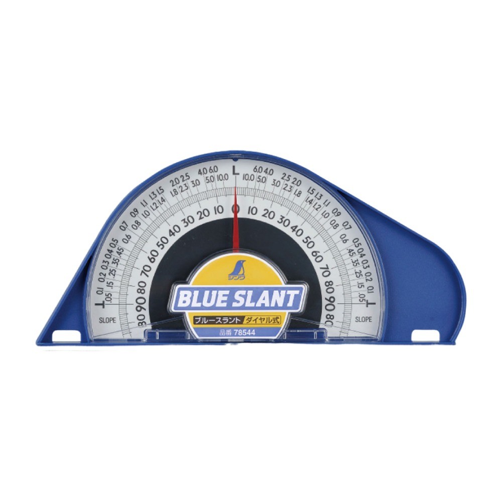 เข็มวัดระดับวัดความเอียง ความละเอียด ±17 5 มิลลิเมตร เมตร SHINWA Plastic Blue Slant Level  Dial Model No 78544 78544