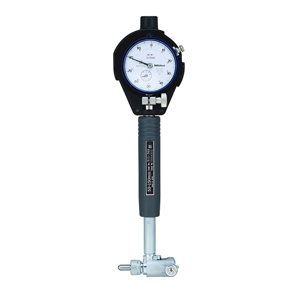 ชุดบอร์เกจขาสั้น พร้อมไดอัลเกจ ความละเอียด 0 001มิล MITUTOYO Bore Gages Set Short Leg Type with Dial gauge 0 001mm  511 774