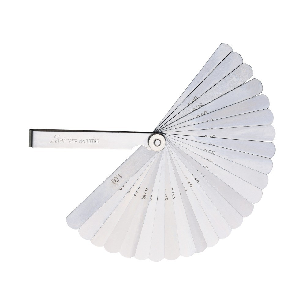ฟิลเลอร์เกจเหล็ก SHINWA Steel Feeler Gauge 73796