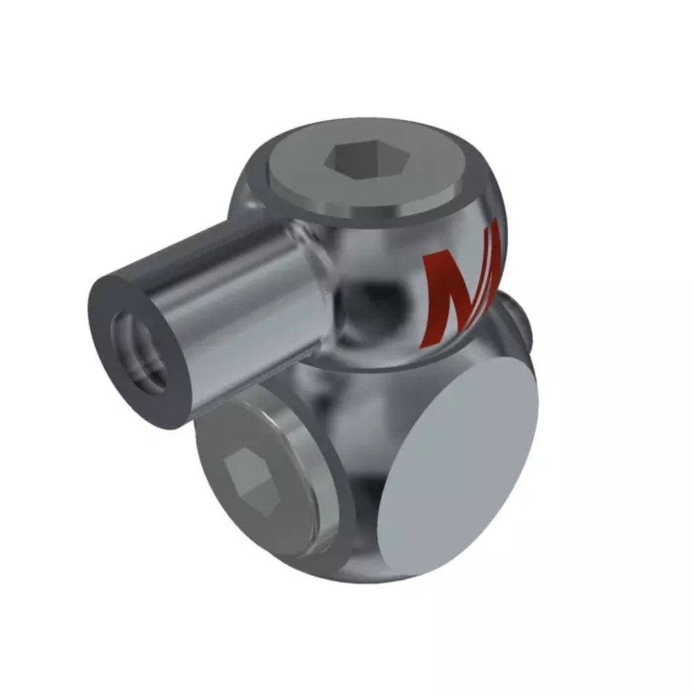 ข้อต่อหัววัด Stylus  สำหรับเครื่องจักร CMM ขนาด M2 แบบสแตนเลส MITUTOYO Knuckle joint stainless steel K651100