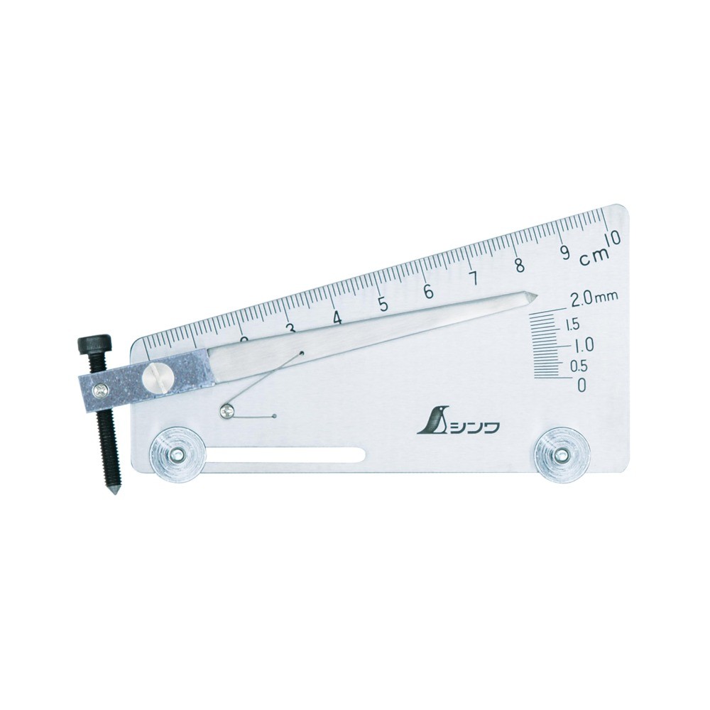 เกจวัดแนวเชื่อม สำหรับวัด รอยเชื่อมมุม FILLET WELD   รอยเชื่อมสันนูน  BEAD WELD  และ Undercut SHINWA Welding Gauge No 58695 58695
