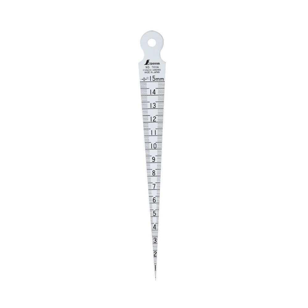 เตเปอร์เกจสแตนเลส รุ่น 700 และ 32795 SHINWA Taper Gauge Stainless Steel Type Series 700 and 32795 700A