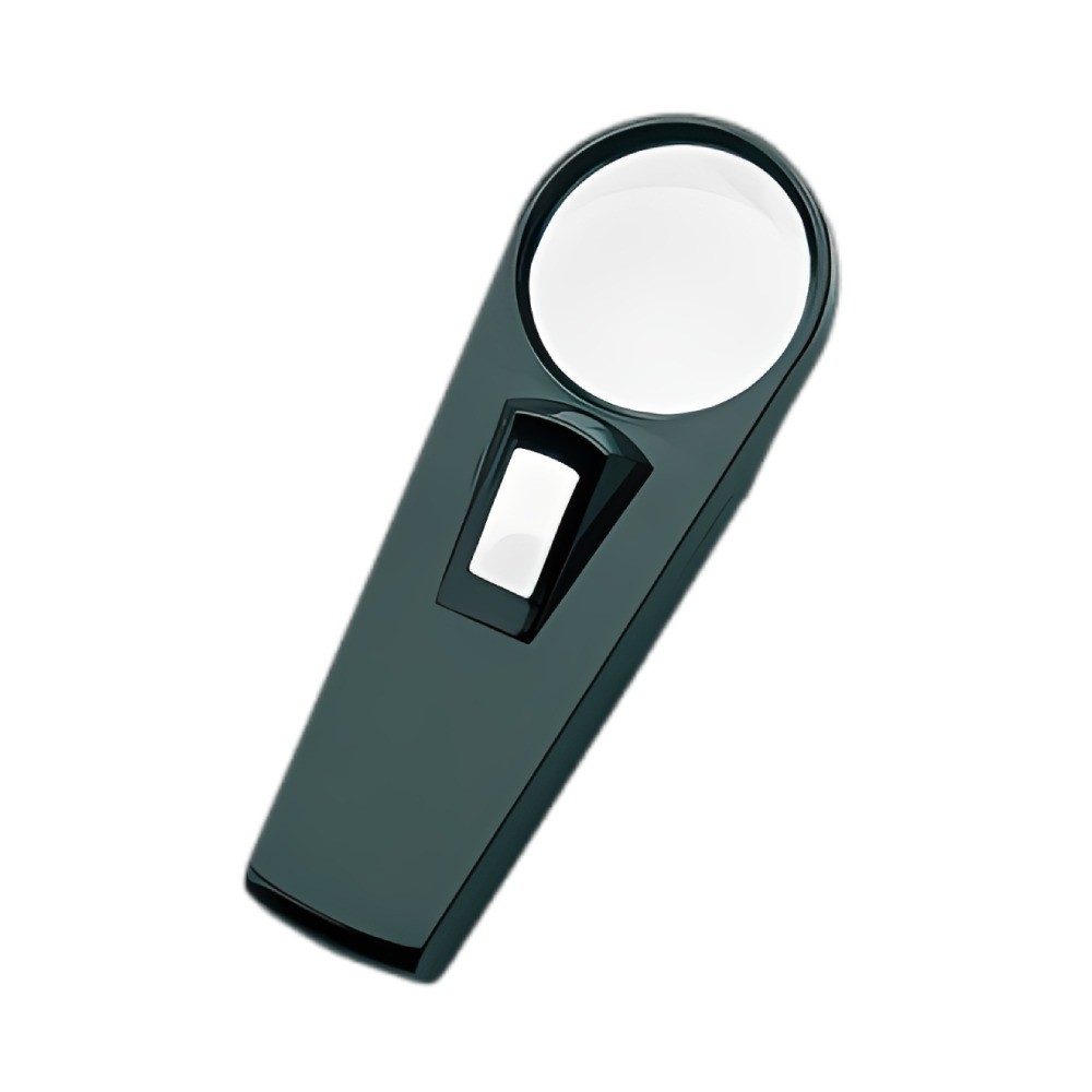 เลนส์ขยายพร้อมไฟ สำหรับอ่านหนังสือ ดูแผนที่ กำลังขยาย 3เท่า SHINWA Magnifying Glass with Light No 75761 75761