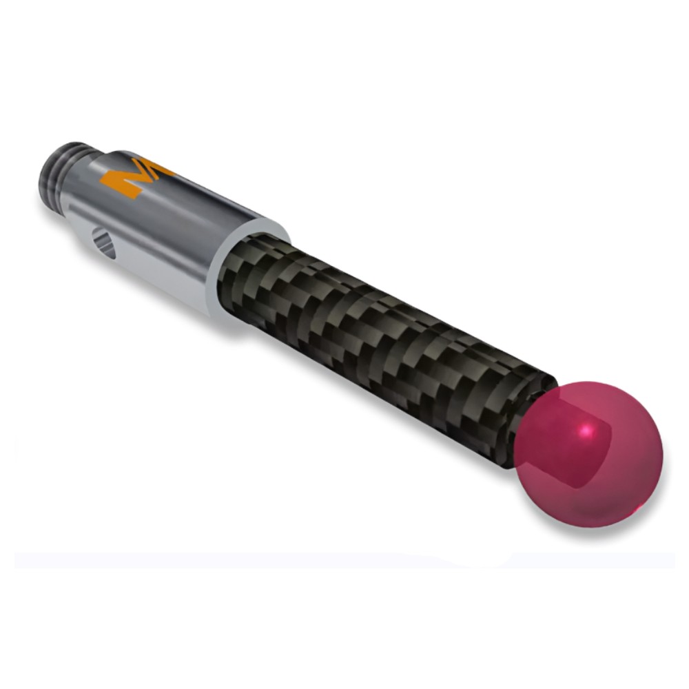 ปลายสัมผัส Stylus  สำหรับเครื่องจักร CMM ขนาด M3 แบบคาร์บอนไฟเบอร์ MITUTOYO Stylus carbon fiber K651306