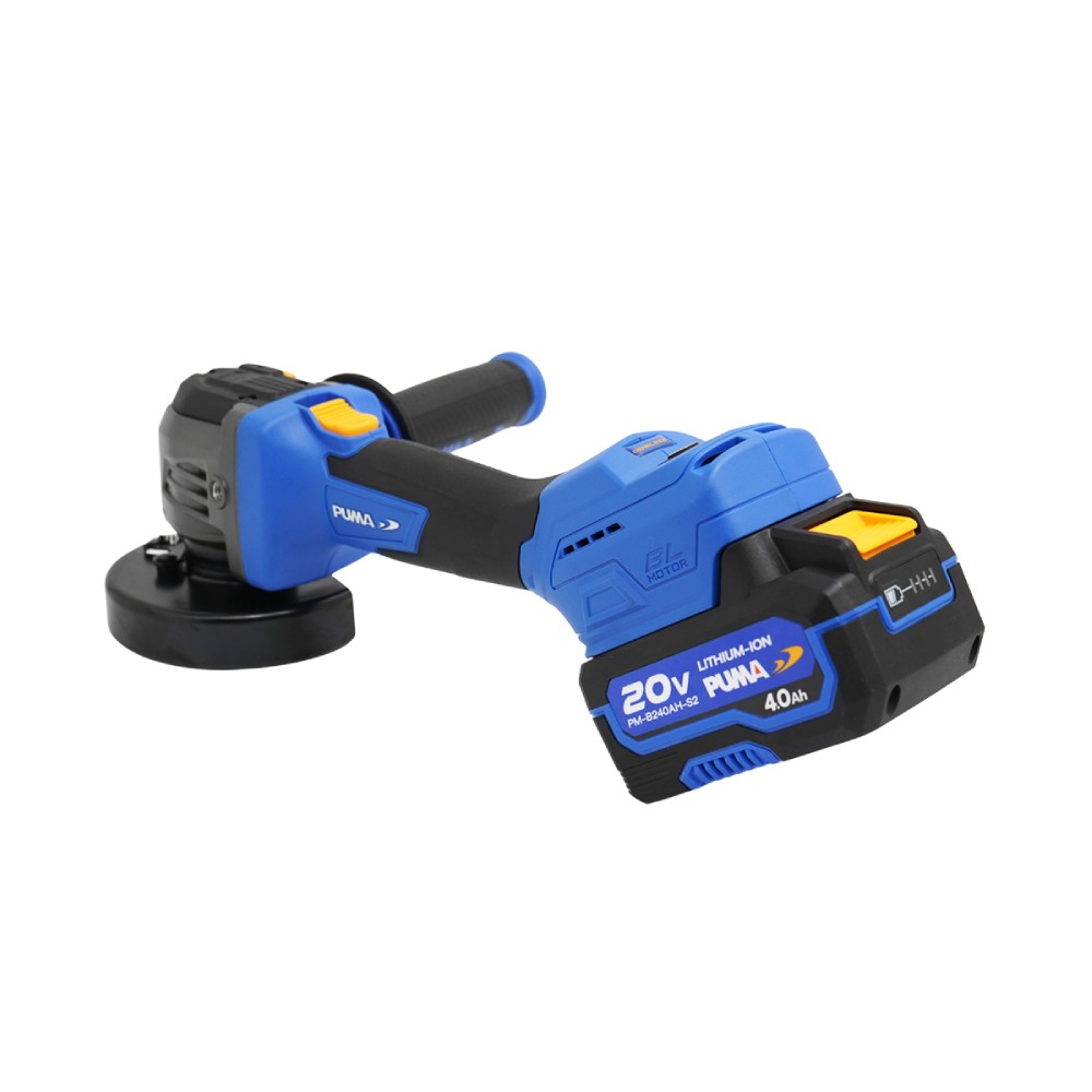 เครื่องเจียรไร้สาย PUMA PM 4920BL 20V  มอเตอร์ไร้แปรงถ่าน