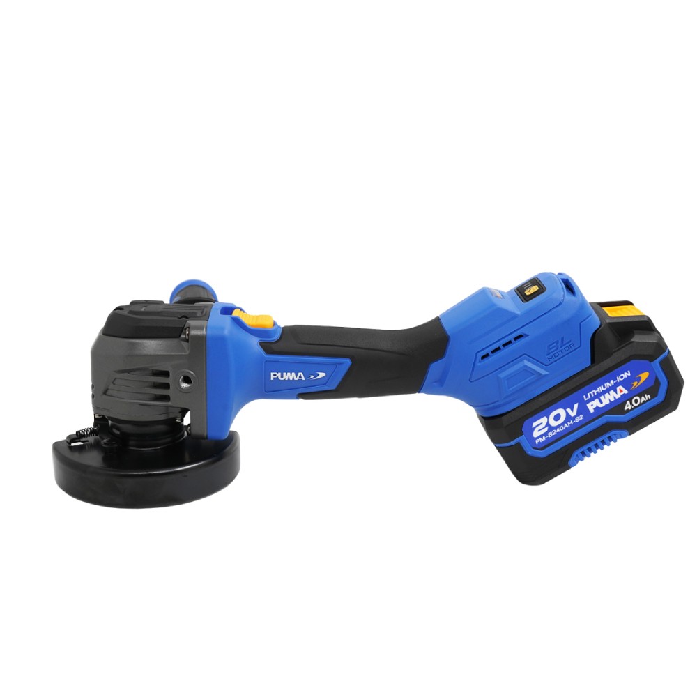 เครื่องเจียรไร้สาย PUMA PM 4920BL 20V  มอเตอร์ไร้แปรงถ่าน