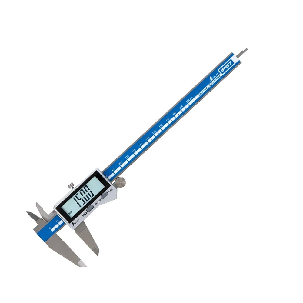 ดิจิตอลเวอร์เนียคาลิปเปอร์กันน้ำกันฝุ่น SHINWA Digital Caliper Dust Waterproof 19938