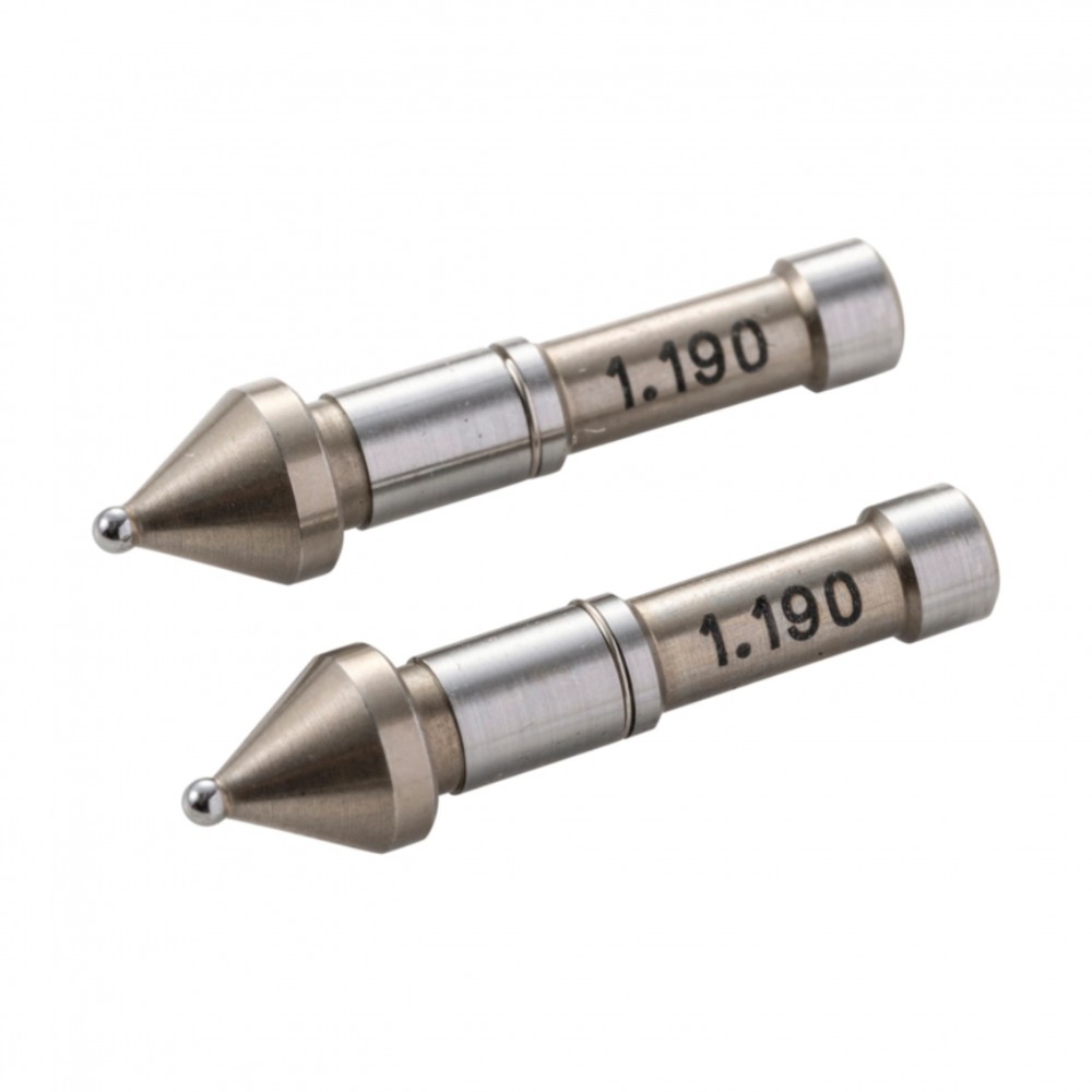 เฉพาะชุดหัววัดฟันเกียร์ MITUTOYO Ball Anvil   Spindle tip Set  Series 124  124 803 ขนาด 1 191มิล  3 64  