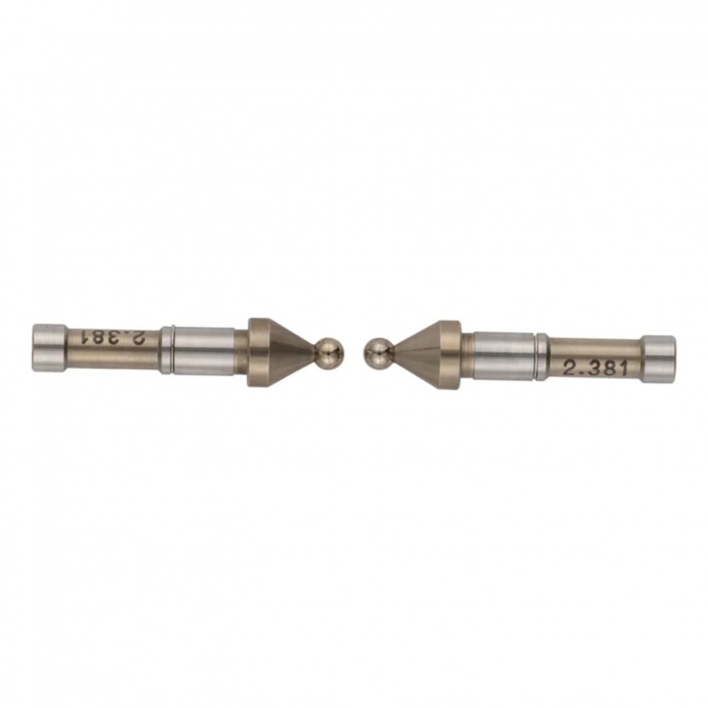 เฉพาะชุดหัววัดฟันเกียร์ MITUTOYO Ball Anvil   Spindle tip Set  Series 124  124 806 ขนาด 2 381มิล  3 32  