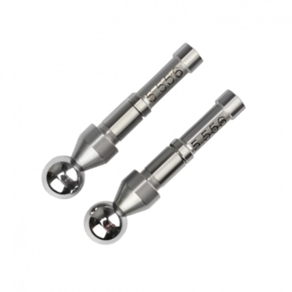 เฉพาะชุดหัววัดฟันเกียร์ MITUTOYO Ball Anvil   Spindle tip Set  Series 124  124 813 ขนาด 5 556มิล  7 32  