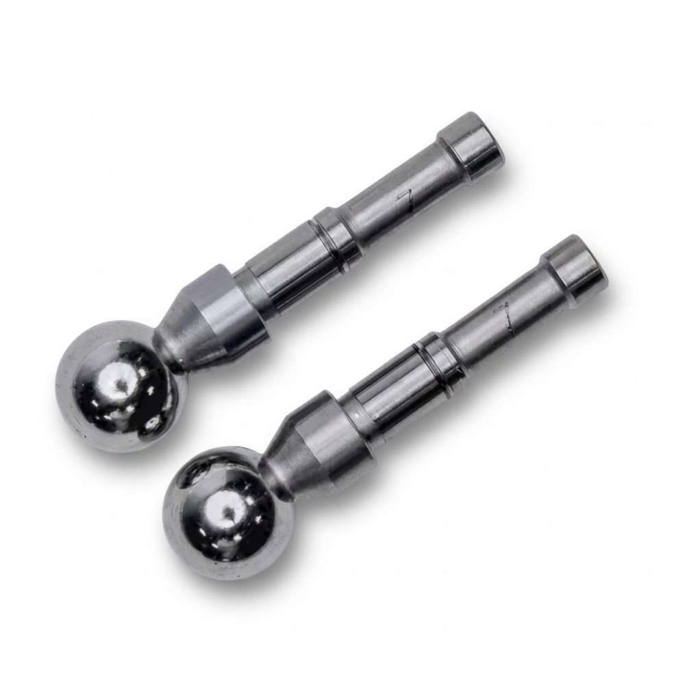 เฉพาะชุดหัววัดฟันเกียร์ MITUTOYO Ball Anvil   Spindle tip Set  Series 124  124 816 ขนาด 7 0มิล