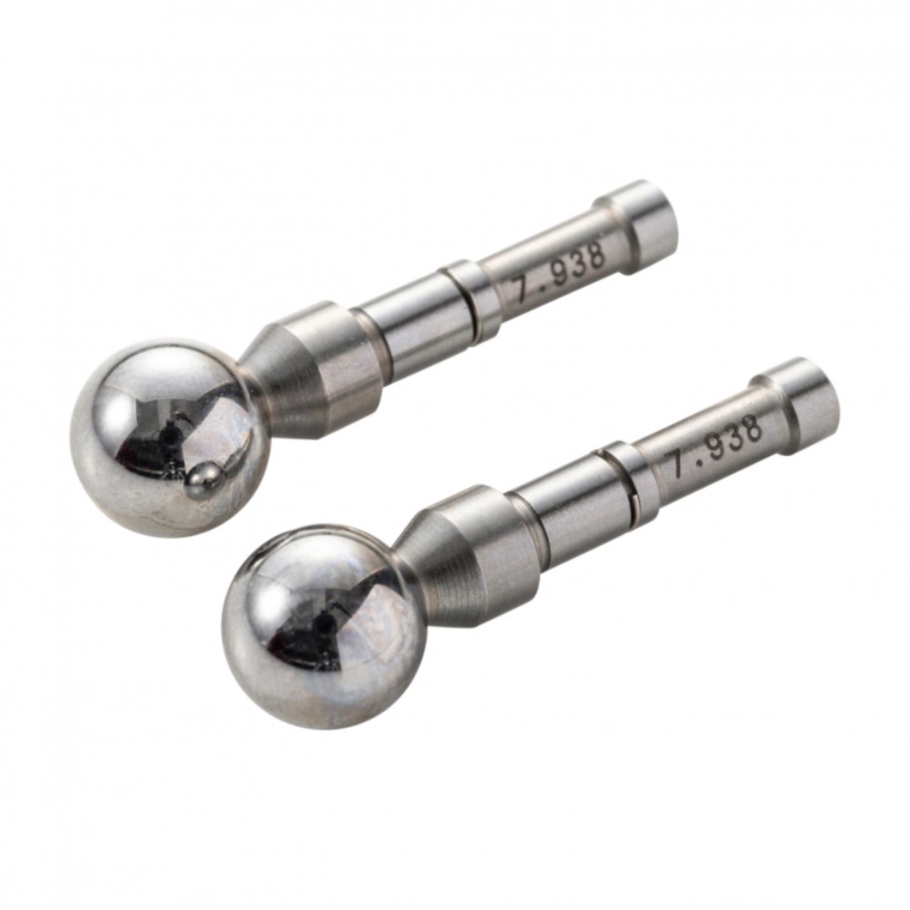 เฉพาะชุดหัววัดฟันเกียร์ MITUTOYO Ball Anvil   Spindle tip Set  Series 124  124 818 ขนาด 7 938มิล  5 16  