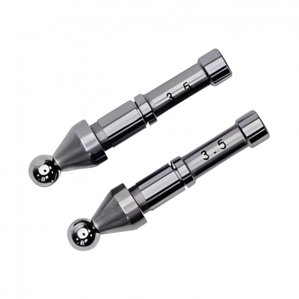 เฉพาะชุดหัววัดฟันเกียร์ MITUTOYO Ball Anvil   Spindle tip Set  Series 124  124 823 ขนาด 3 5มิล