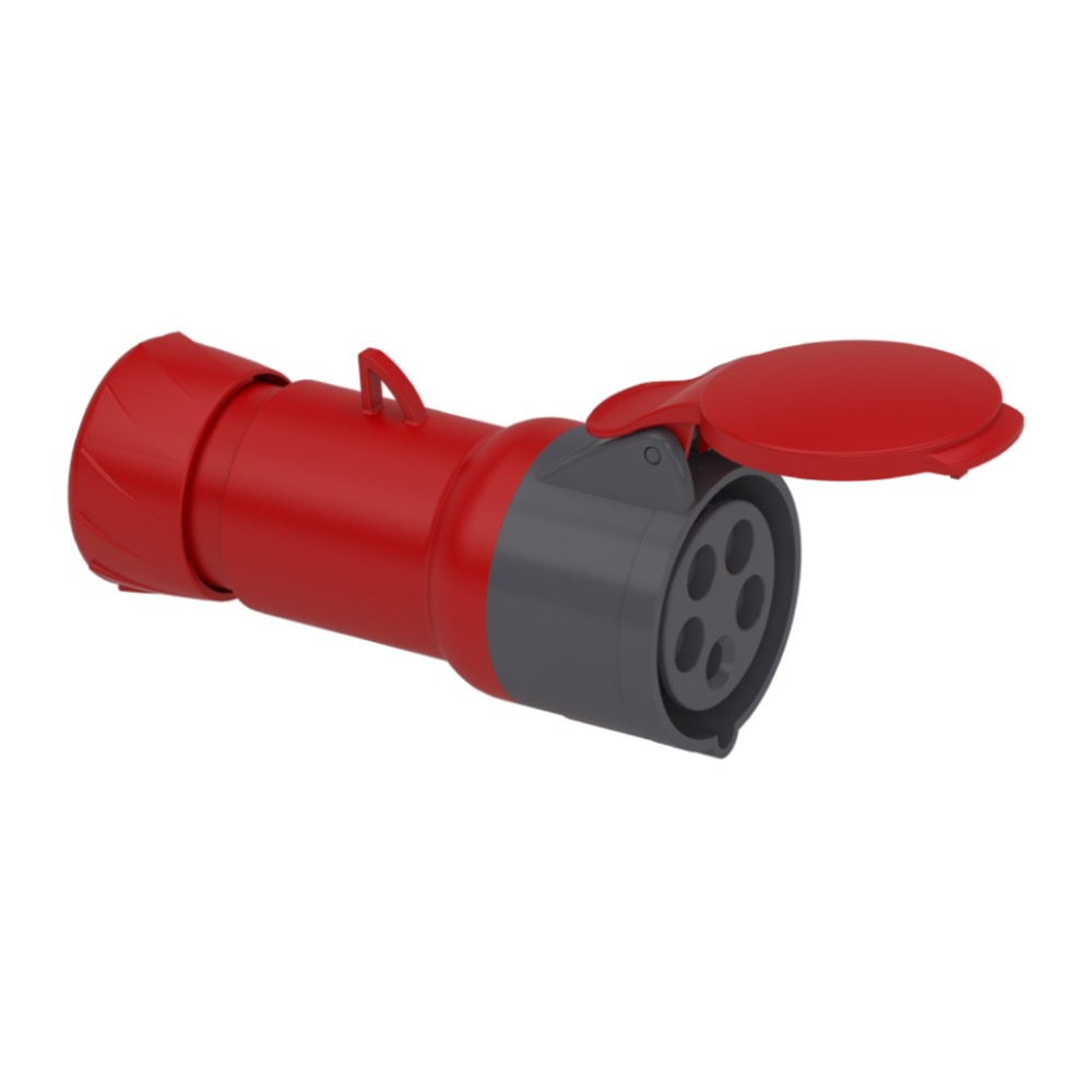 พาวเวอร์ปลั๊ก ตัวเมีย SCHNEIDER PKF16M435 แบบกลางทาง 3P E N 16A 400V