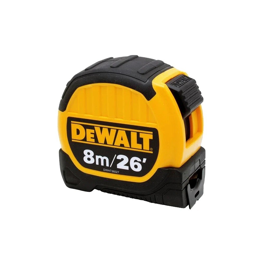 ตลับเมตร DEWALT DWHT36027 0 ขนาด 8 เมตร