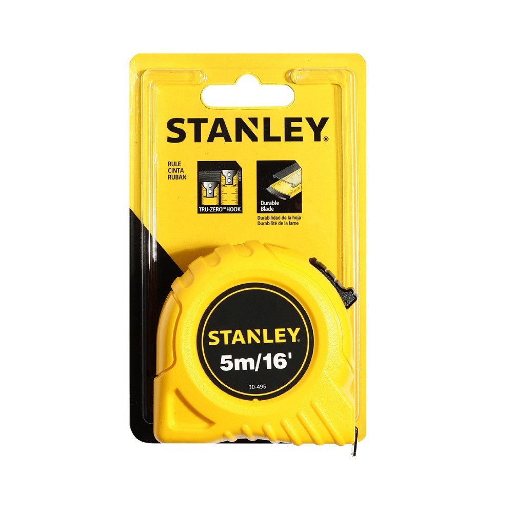 ตลับเมตร โกลบอลเทป 5M 16 X3 4 นิ้ว STANLEY 30 496N